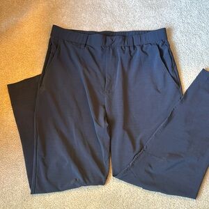 Fabletics Mens The Only Pant Size M Short? Navy blue Performance Athleisure Golf